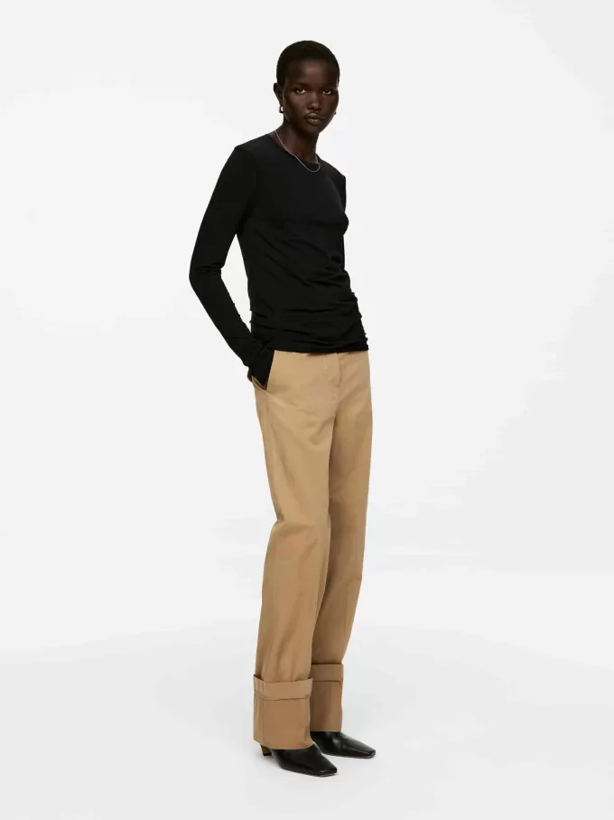 Lyocell Blend Long Sleeve