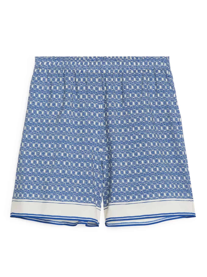 Lyocell-Cotton Shorts
