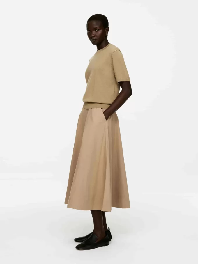 Maxi Poplin Skirt Maxi Poplin Skirt