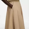 Maxi Poplin Skirt Maxi Poplin Skirt