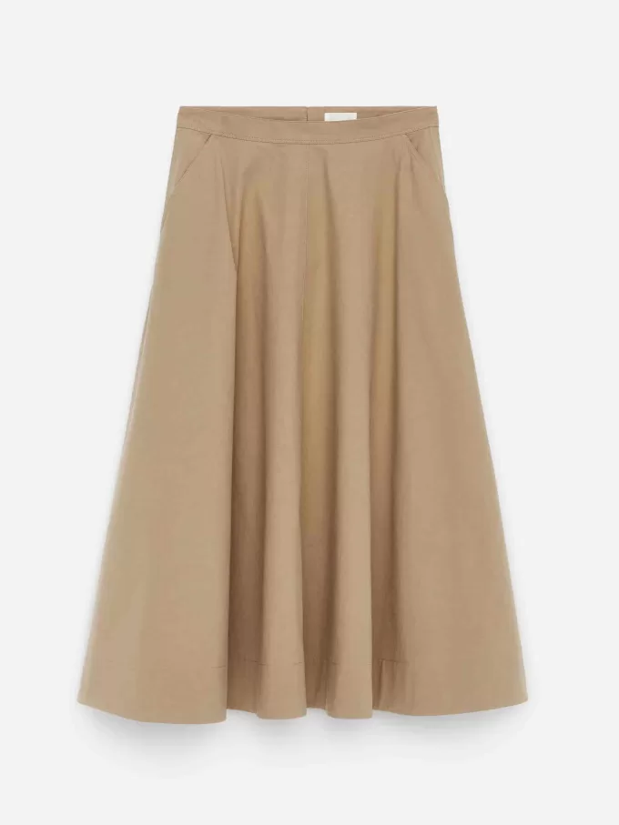 Maxi Poplin Skirt Maxi Poplin Skirt