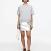 Metallic Leather Skirt Metallic Leather Skirt