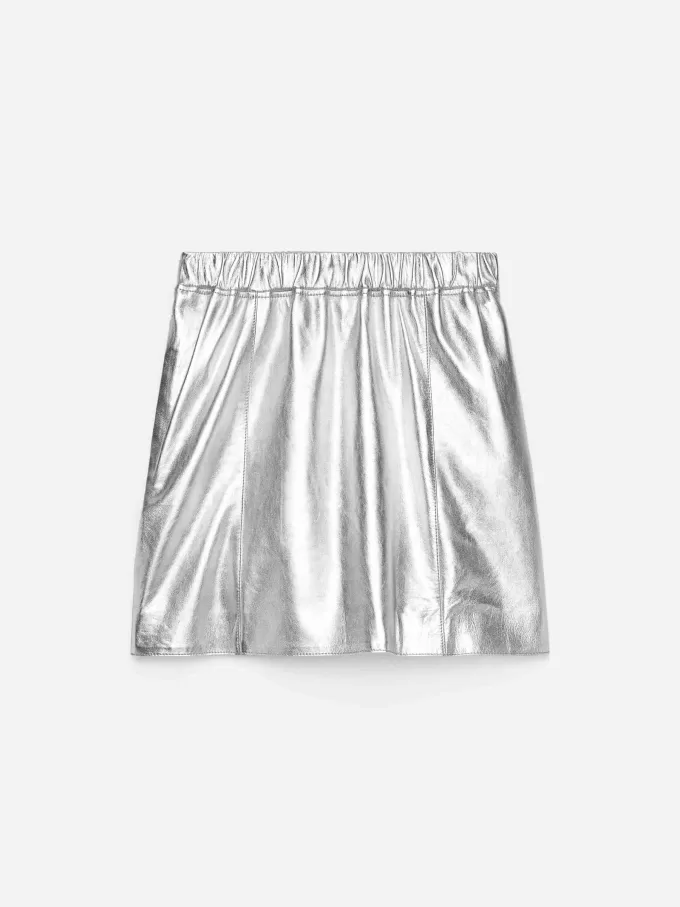 Metallic Leather Skirt Metallic Leather Skirt