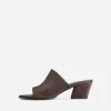 Mid-Heel Suede Sandals Mid-Heel Suede Sandals