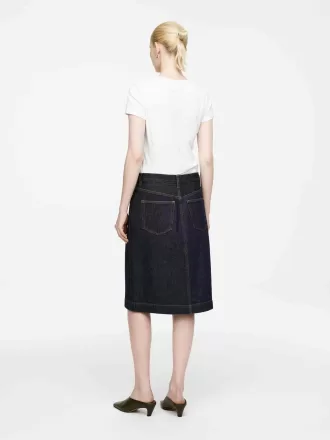 Midi Denim Skirt