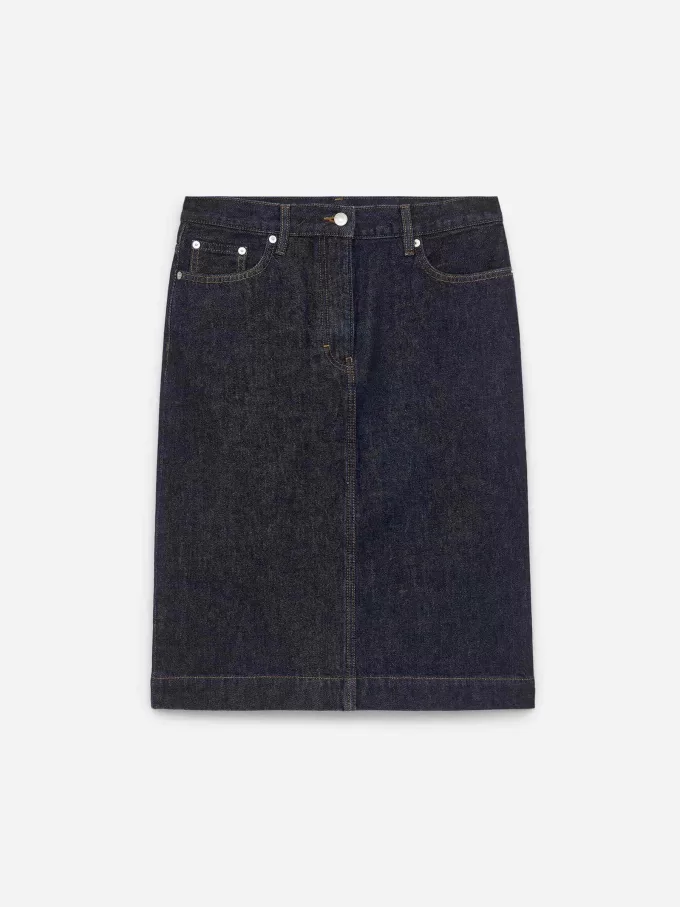 Midi Denim Skirt Midi Denim Skirt