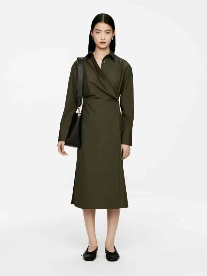 Midi Wrap Dress