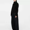 Mock-Neck Cotton Jumper