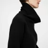Mock-Neck Cotton Jumper