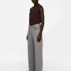 Mock-Neck Sleeveless Top