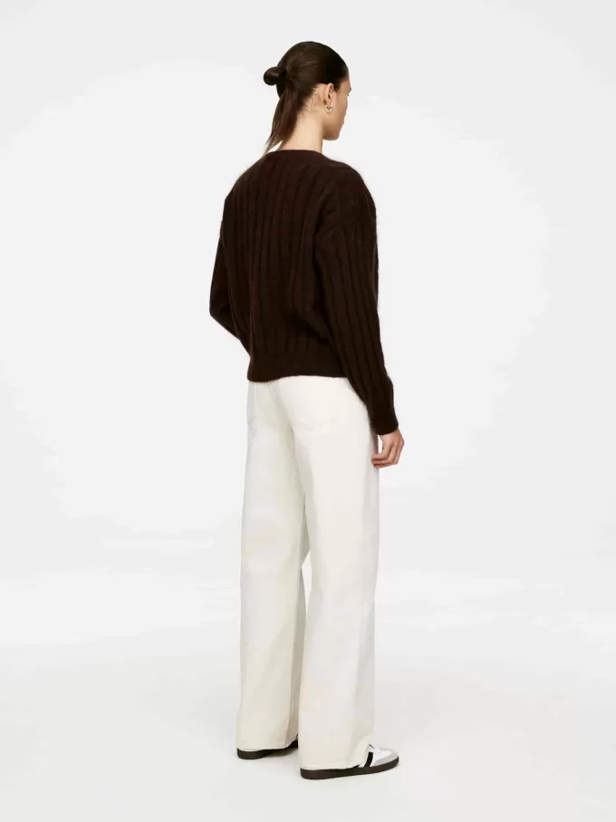 Mohair Wool-Blend Jumper