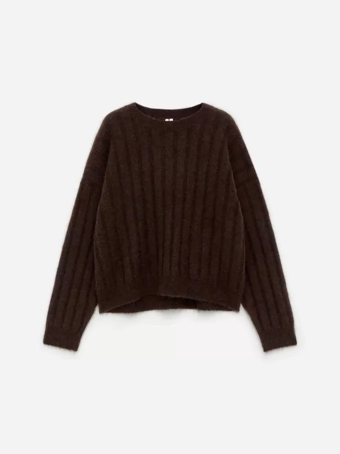 Mohair Wool-Blend Jumper