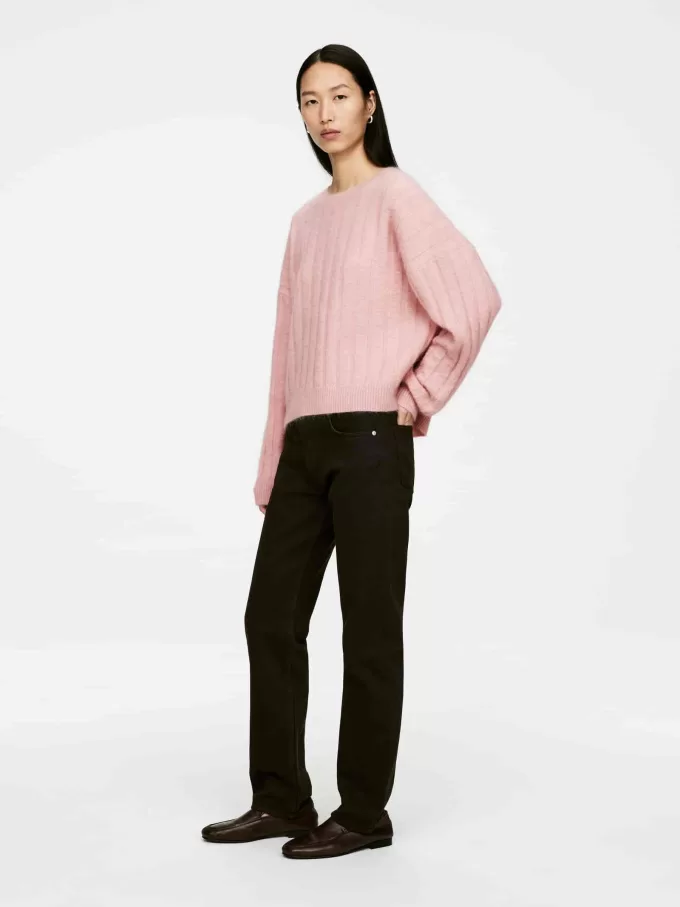 Mohair Wool-Blend Jumper