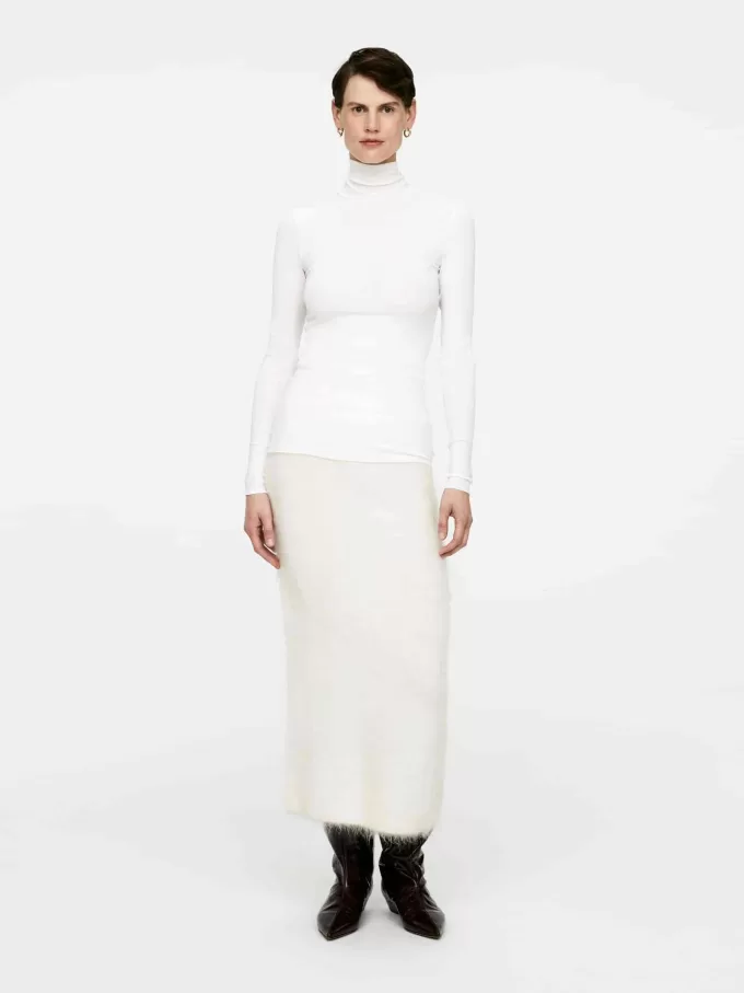 Mohair-Wool Blend Skirt Mohair-Wool Blend Skirt