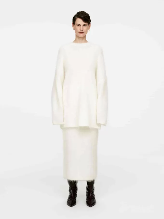 Mohair-Wool Blend Skirt Mohair-Wool Blend Skirt