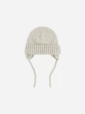 Neps Wool-Blend Earflap Beanie