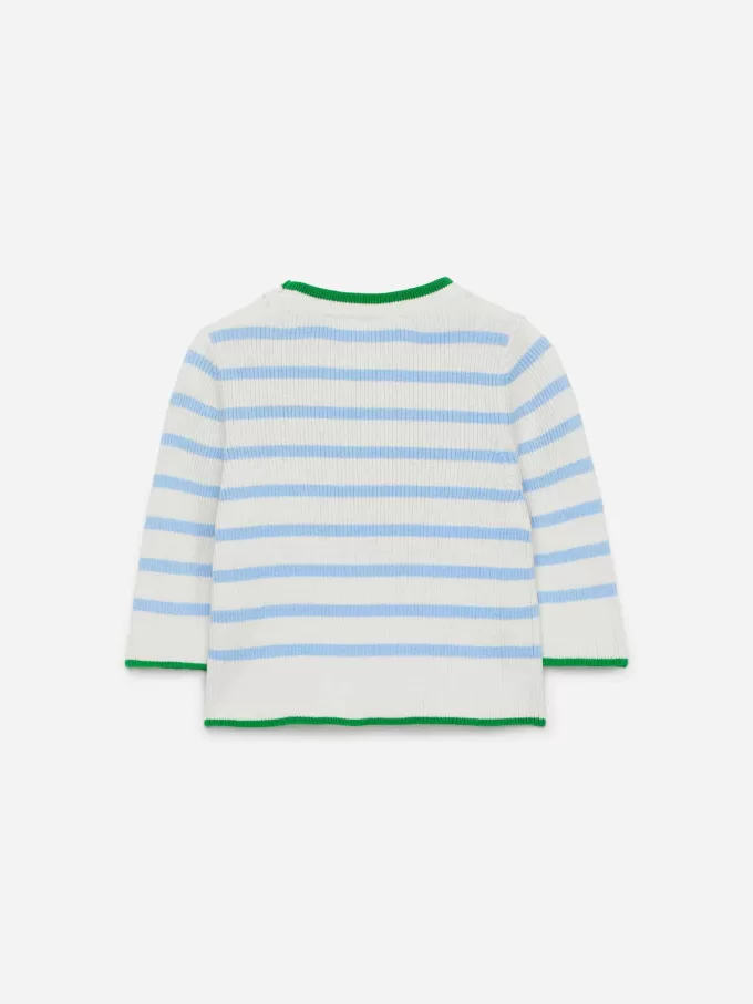 Newborn Rib-Knitted Jumper