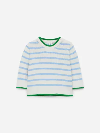 Newborn Rib-Knitted Jumper