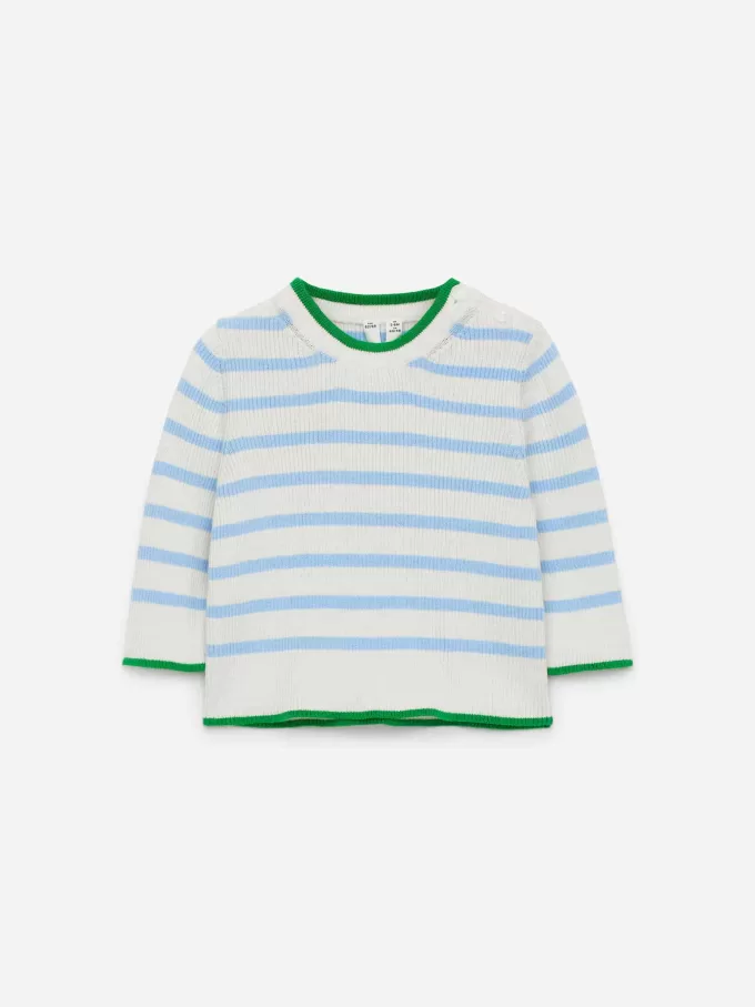 Newborn Rib-Knitted Jumper