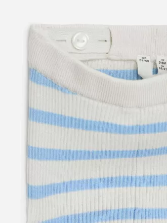 Newborn Rib-Knitted Leggings