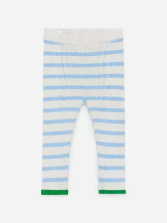 Newborn Rib-Knitted Leggings