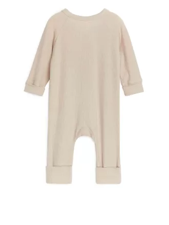 Newborn Smooth Rib Pyjama