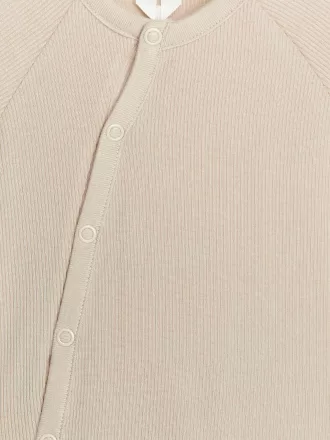Newborn Smooth Rib Pyjama
