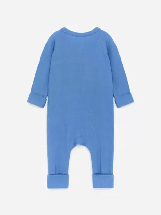 Newborn Smooth Rib Pyjama