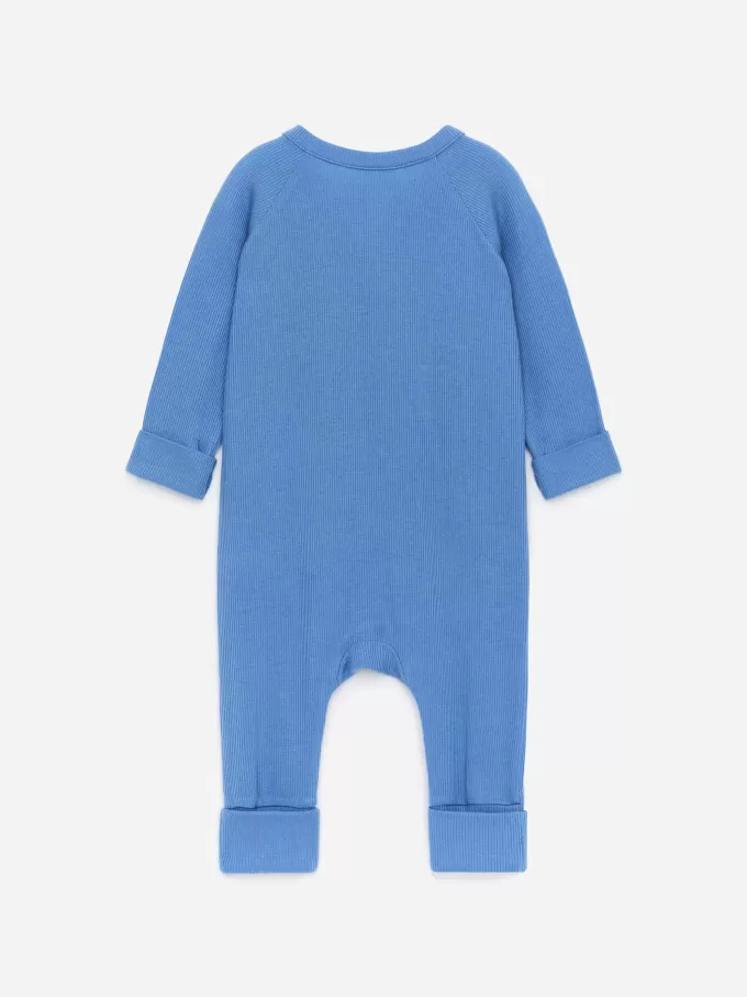 Newborn Smooth Rib Pyjama