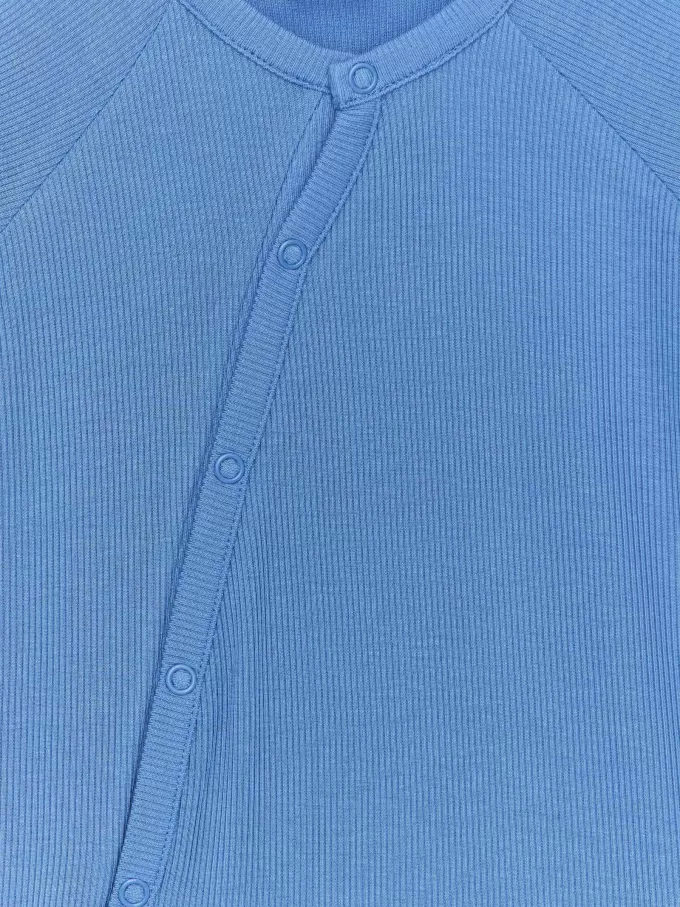 Newborn Smooth Rib Pyjama