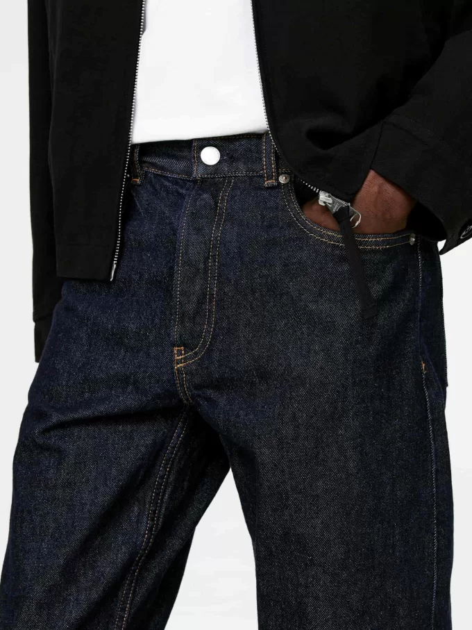OCEAN Loose Straight Jeans