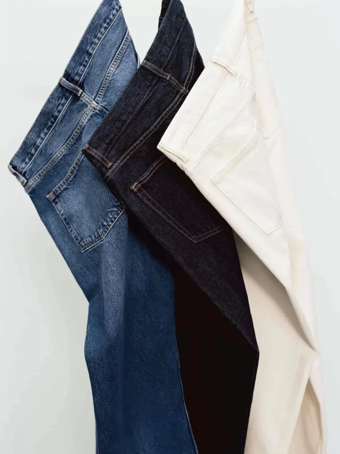 OCEAN Loose Straight Jeans