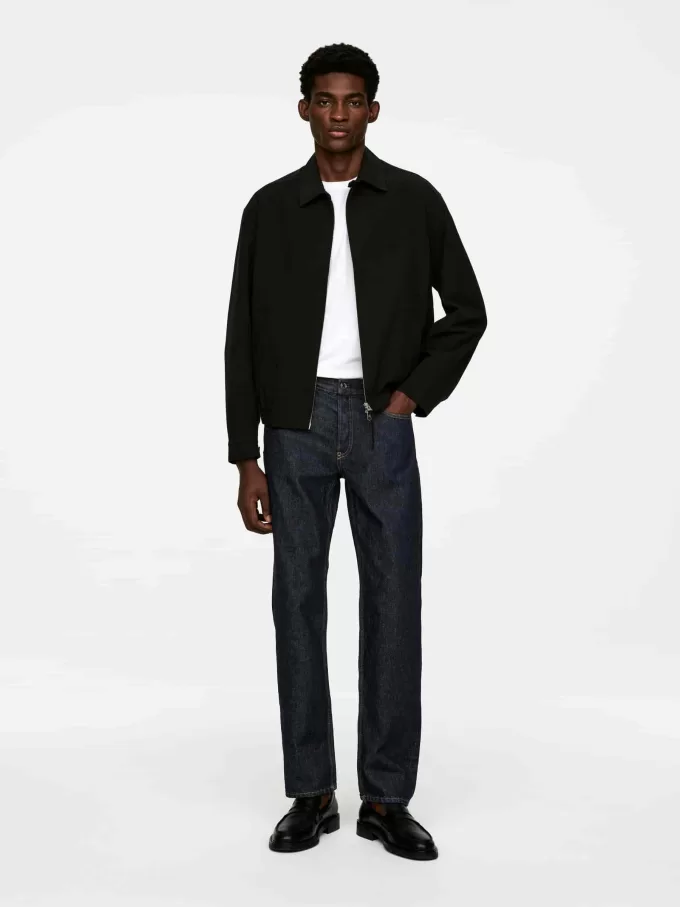 OCEAN Loose Straight Jeans