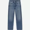 OCEAN Loose Straight Jeans