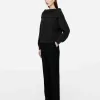Off-Shoulder Rib Jumper Off-Shoulder Rib Jumper