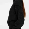 Off-Shoulder Rib Jumper Off-Shoulder Rib Jumper