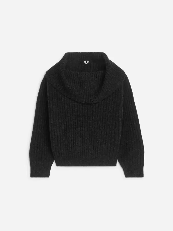 Off-Shoulder Rib Jumper Off-Shoulder Rib Jumper