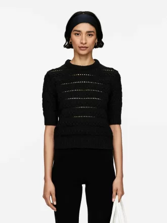 Open-Knit Top