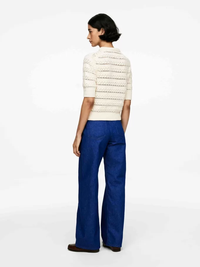 Open-Knit Top
