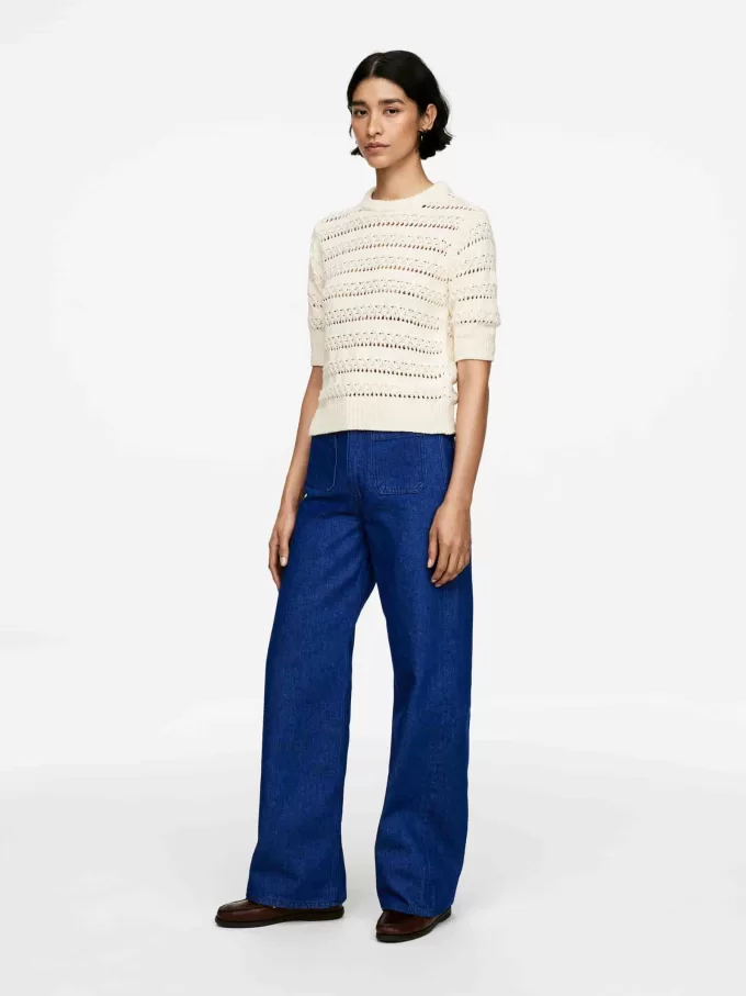 Open-Knit Top