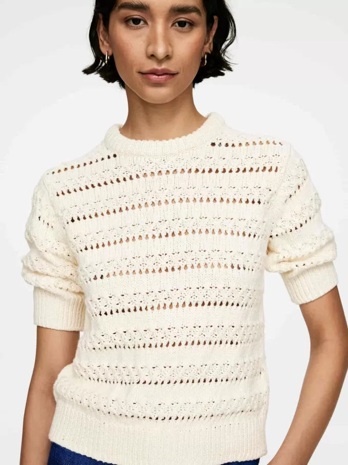 Open-Knit Top