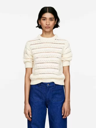 Open-Knit Top