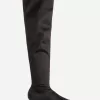 Over-The-Knee Satin Boots Over-The-Knee Satin Boots