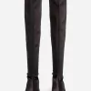 Over-The-Knee Satin Boots Over-The-Knee Satin Boots