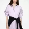 Oversized Shirt Dress