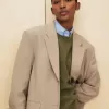 Oversized Wool Blazer