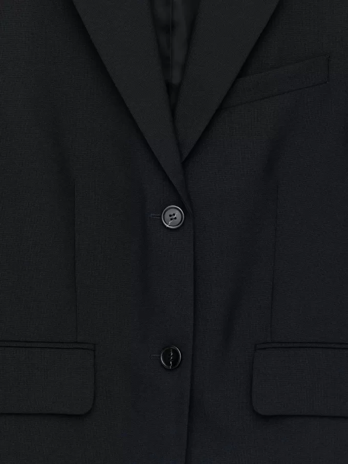 Oversized Wool Blazer