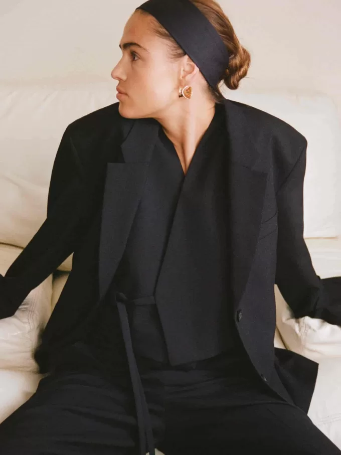 Oversized Wool Blazer
