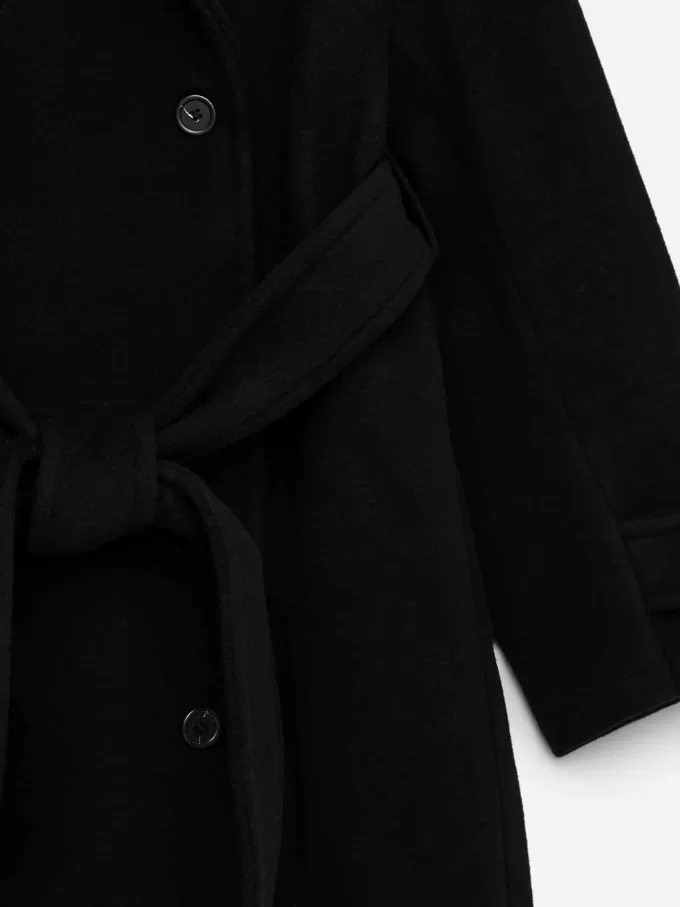 Oversized Wool-Blend Coat