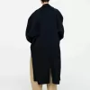 Oversized Wool-Blend Coat